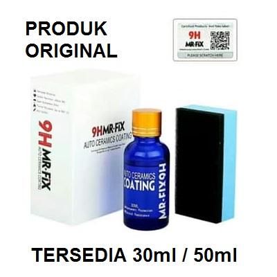 Gambar Premium Nano Ceramic Coating 9H Original Mr Fix Mobil Mr.Fix MrFix - Mr.Fix Putih, 30ml dari Motovindo undefined Tokopedia
