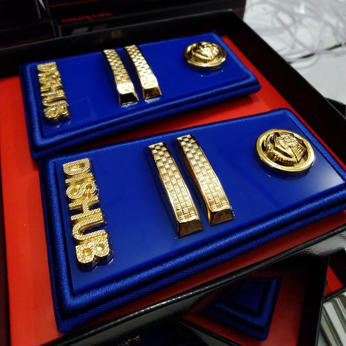 Gambar PANGKAT DISHUB 3A LIS MERAH LIS MERAH - LIS BIRU - Lis Biru dari Pangkat MilitaryExclusive undefined Tokopedia