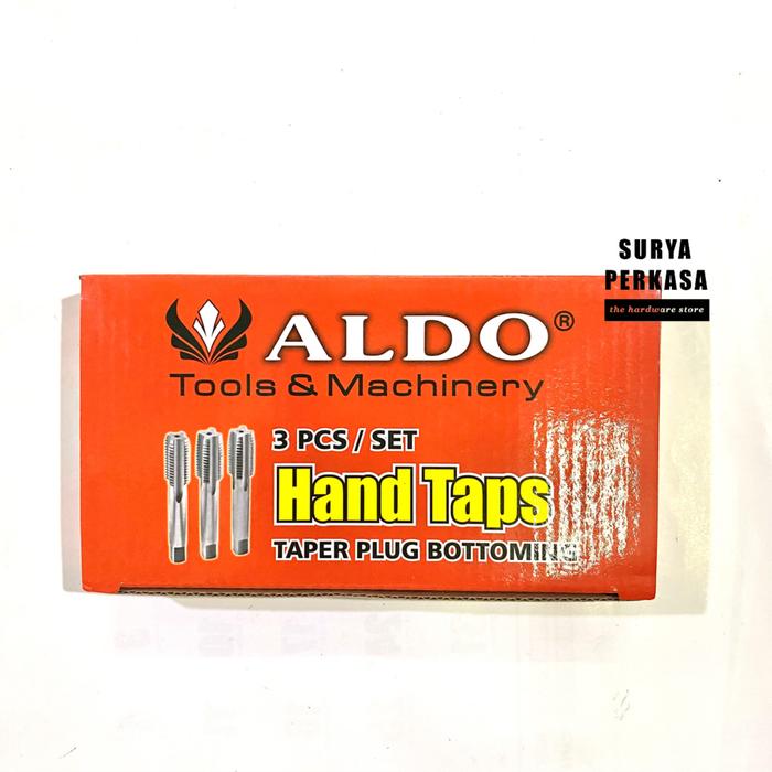 Gambar Hand Tap Metric M6 X 1,0 ALDO - M7 x 1,0 dari SPTools Makassar undefined Tokopedia