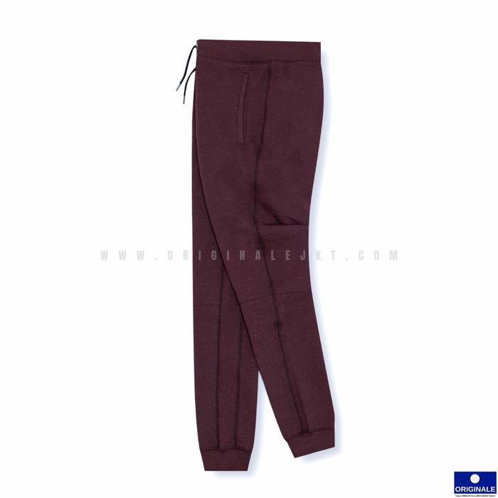 Gambar Slim Fit Sports Joggers - Burgundy - Burgundy, M dari ORIGINALEJKT undefined Tokopedia