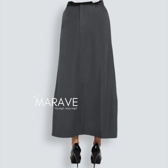 Gambar rok a wanita / rok span wanita / rok panjang wanita / rok kantor bahan - abutua, L dari marave indonesia undefined Tokopedia