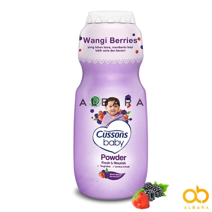 Gambar Bedak CUSSONS Baby Powder Kemasan 100 gr dan 200 gr Extra Fill - Berries, 100 gr dari Albara 88 undefined Tokopedia