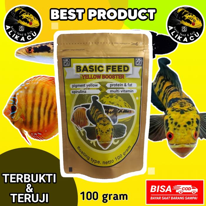 Gambar Alikacu pelet ikan channa maru yellow sentarum red sampit blue pulchra - Kuning dari Memoriess Store undefined Tokopedia