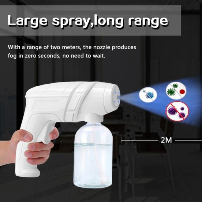 Gambar Portable Nano Atomizer Disinfectantant Spray Gun Usb/Disinfektan Nano - Putih dari Coolpad.Health undefined Tokopedia