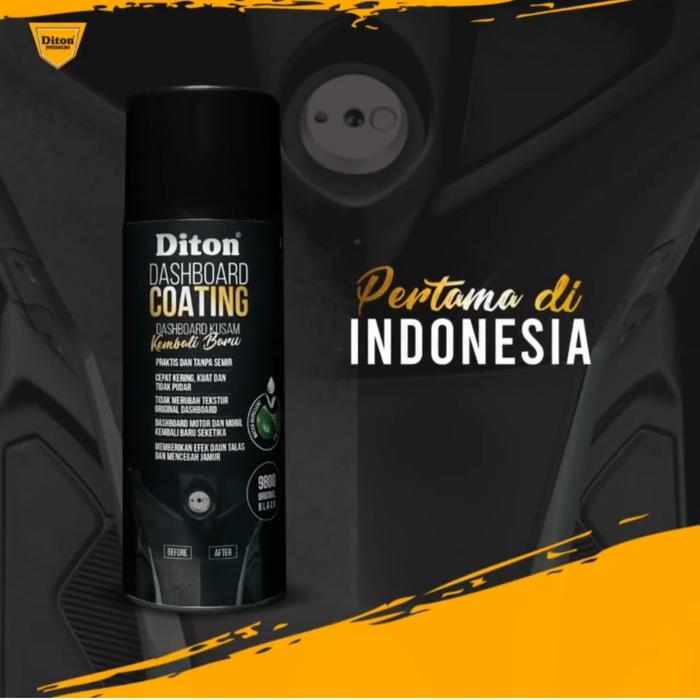 Gambar Cat Semprot Diton Premium 9800 Dashboard Coating, dashboard jd baru lg dari Jaya Sentosa Abadi 18E undefined Tokopedia