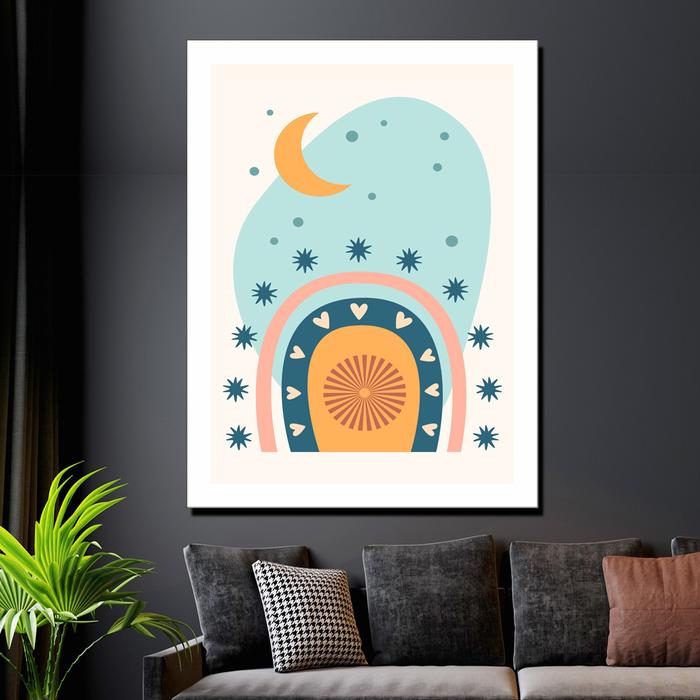 Gambar Walldecor Abstrak Hiasan Dinding Minimalis Home Decor - Home 13 - Design 1 dari WeddingStory undefined Tokopedia