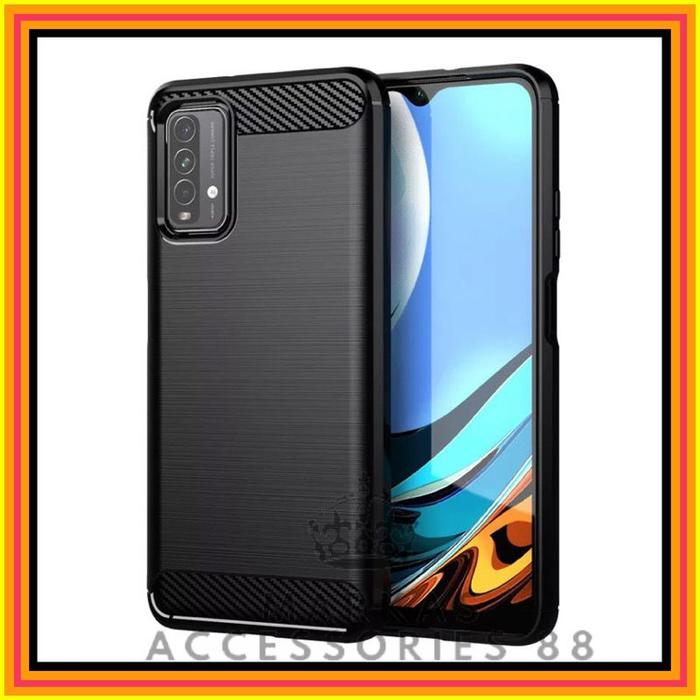 Gambar XIAOMI REDMI 9T LIKGUS FIBER CARBON CASE SILICONE BACK CASING COVER - BLACK, XIAOMI REDMI 9T dari Markas acc 88 undefined Tokopedia