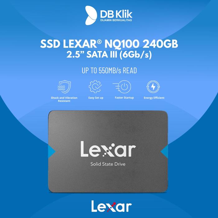 SSD Lexar NQ100 240GB 2.5 Inch SATA