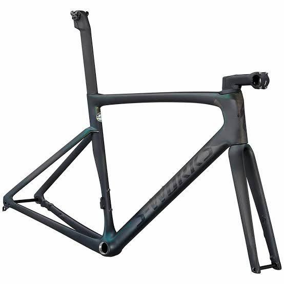 Gambar Framset Sworks Tarmac SL7 size 52 - Carbon Green dari cyclehauz undefined Tokopedia