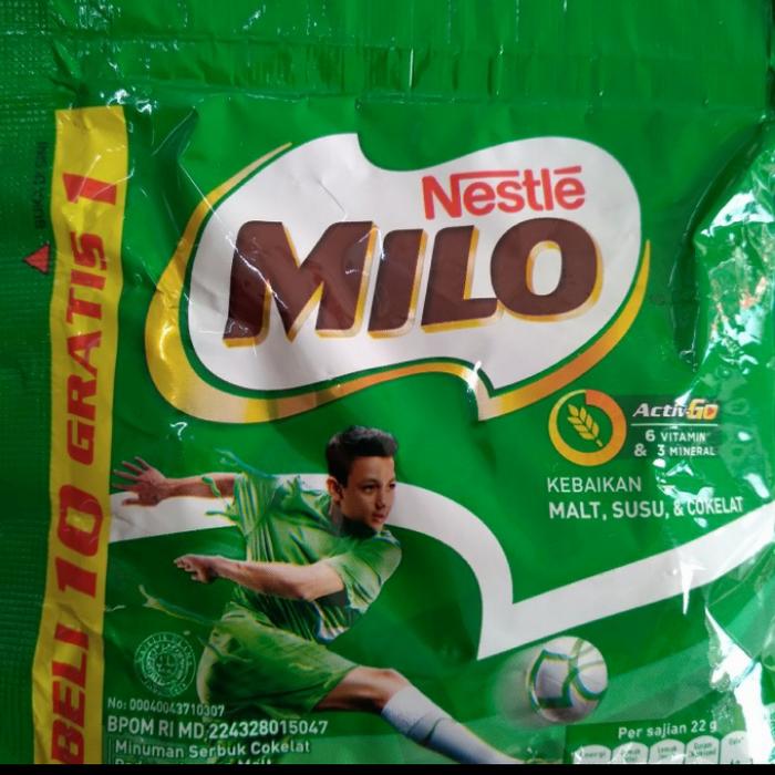 Gambar Milo Sachet renceng 22 gram isi 11 dari Plumeria Store undefined Tokopedia