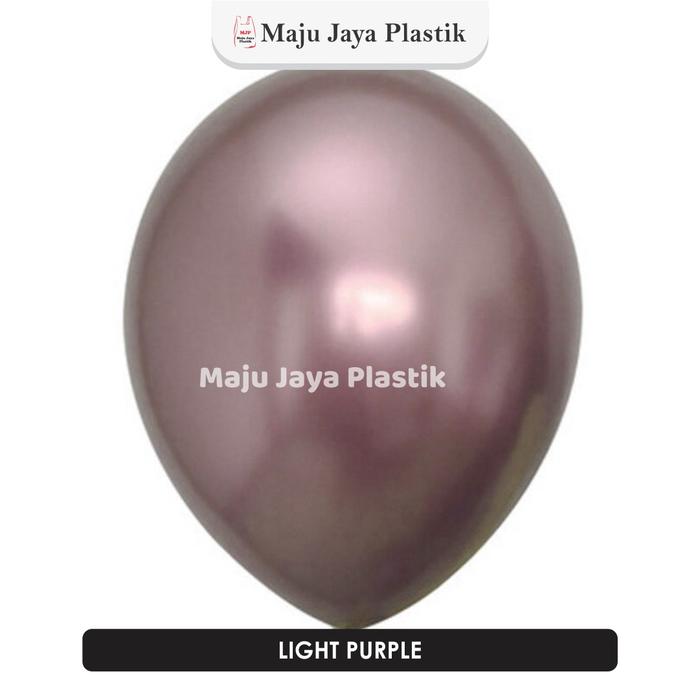 Gambar Balon Latex / Lateks Metalik 5 inch Warna - Light Purple dari Toko Maju Jaya Plastik_NEW undefined Tokopedia