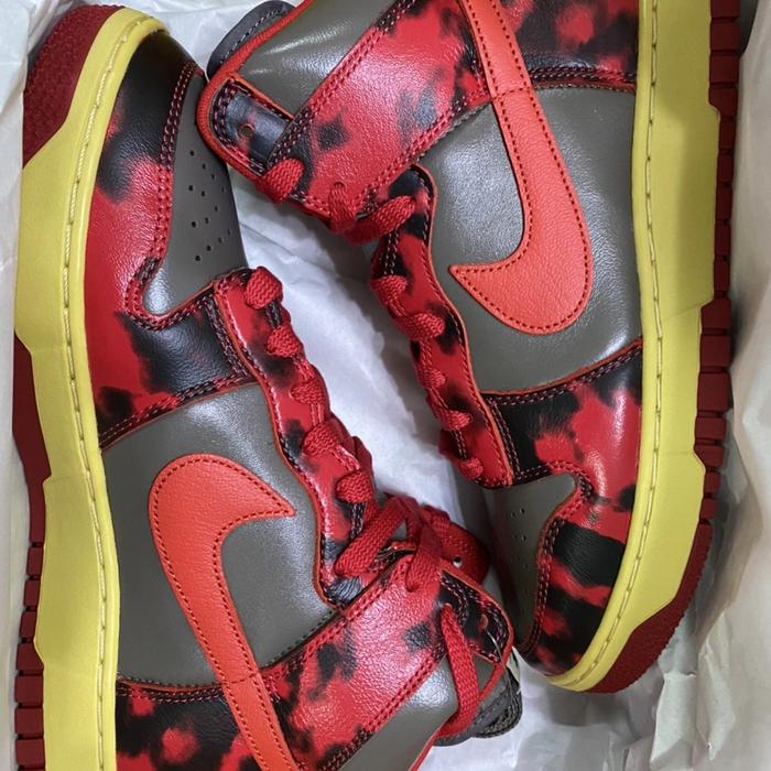 dunk high 1985 red acid wash stockx