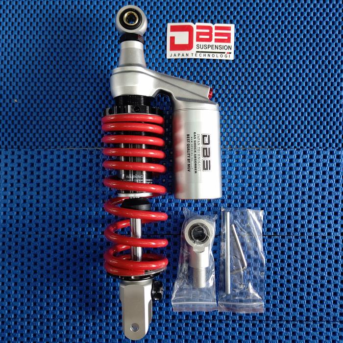 Gambar Shock Breaker DBS Size 310 mm MIO BEAT SCOPY VARIO - Silver Red dari Bravo speed one undefined Tokopedia