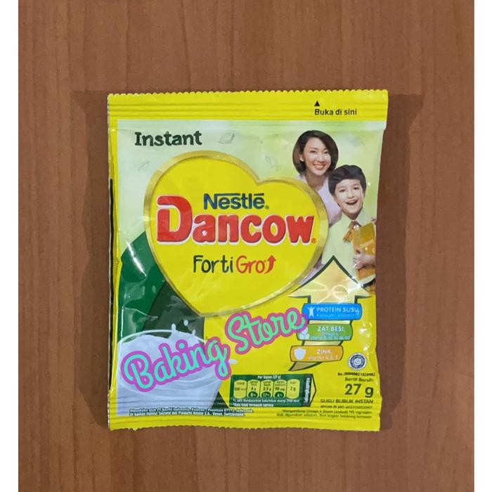Gambar Susu Bubuk Dancow Sachet 27gr - Putih dari Baking Store undefined Tokopedia