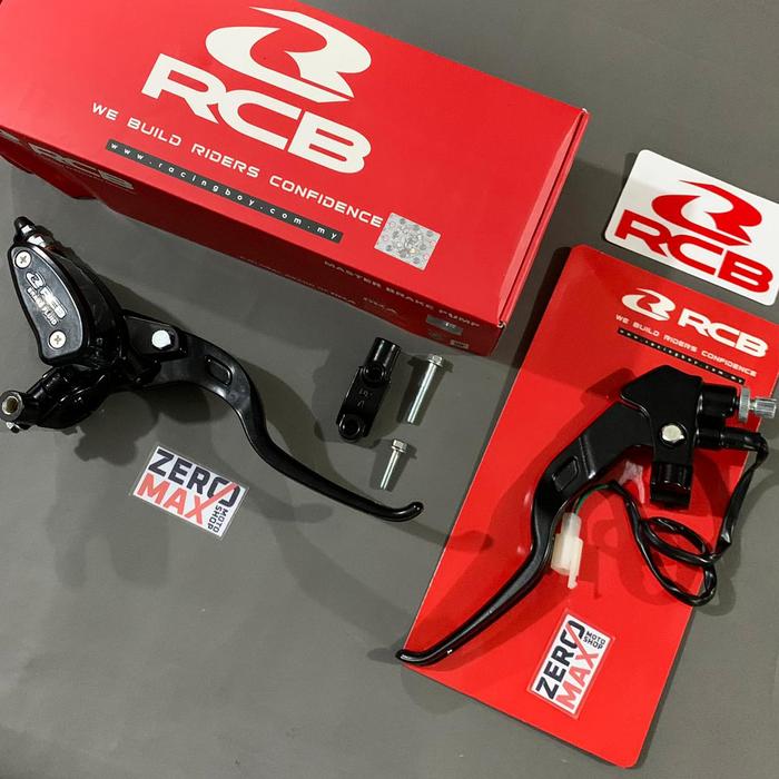 Gambar Master Rem Handle Rem RCB Racing Boy E2 14mm Oval Scoopy Karbu Spacy dari ZEROMAX MOTOSHOP undefined Tokopedia