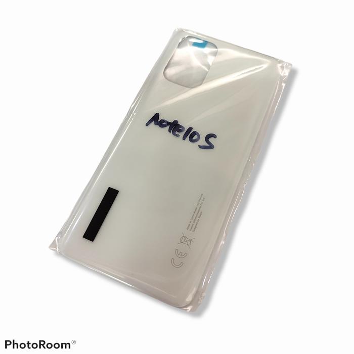 Gambar BACKDOOR / BACK CASING XIAOMI REDMI NOTE 10S TUTUP BATERAI NOTE 10 S - frost white dari ORIGINAL STORE SPAREPART HAPE undefined Tokopedia
