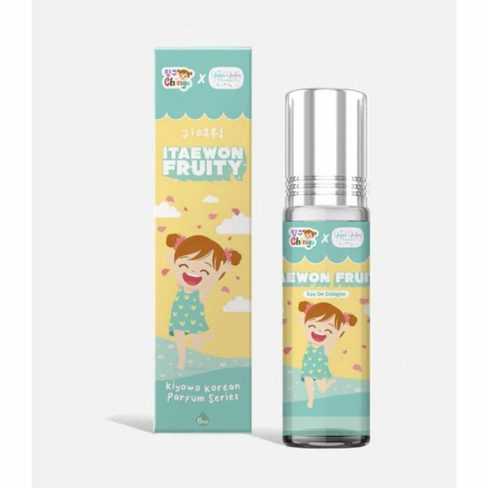 Gambar KIYOWO Eau De Cologne / Parfum Yeppu Yeppu x Chingu by Kiyowo 6 ml - ITAEWON FRUITY dari CHICBEAUTE undefined Tokopedia