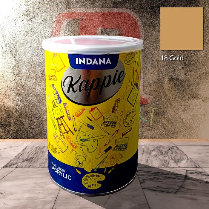 Gambar Kappie Acrylic Colour 1kg part2/Cat Akrilik - 18 Gold dari Pard Art undefined Tokopedia