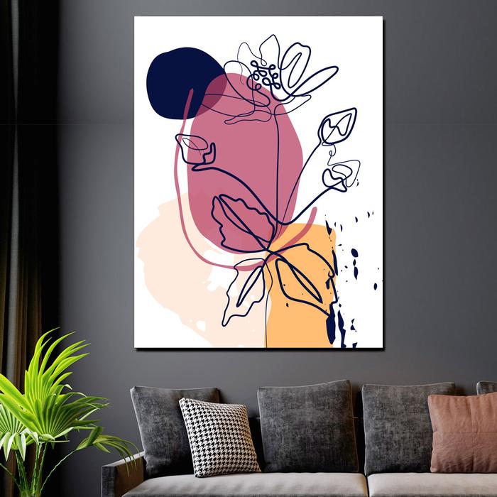 Gambar Walldecor Abstrak Hiasan Dinding Minimalis Home Decor - Home 18 - Design 1 dari WeddingStory undefined Tokopedia