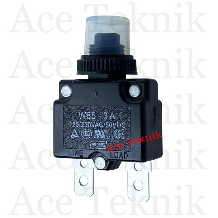 Gambar 3A Overload Pompa Air Satelit (Protector Switch / Circuit Breaker) dari Ace Teknik undefined Tokopedia