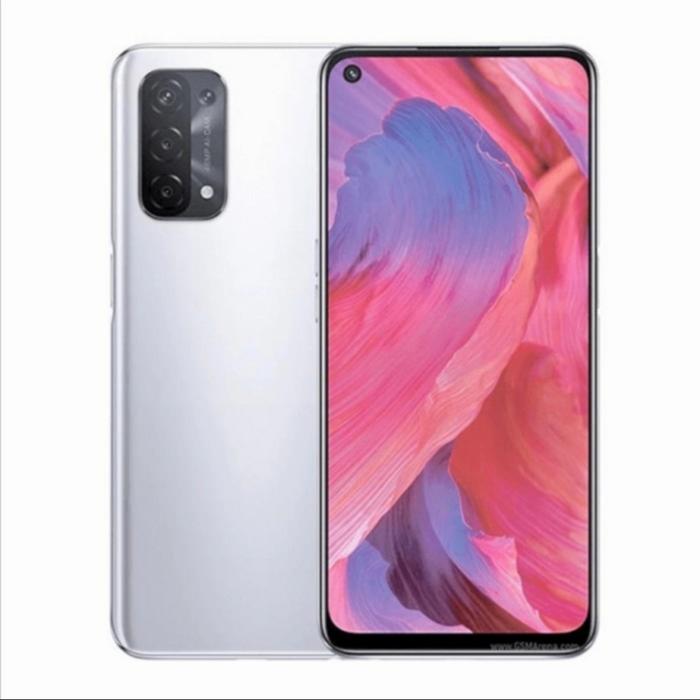 Gambar HP OPPO A74 5G 6/128- A74 5G-OPO A74 A5G RAM 6GB ROM 128 GB GRS RESMI - Silver dari New store Official undefined Tokopedia