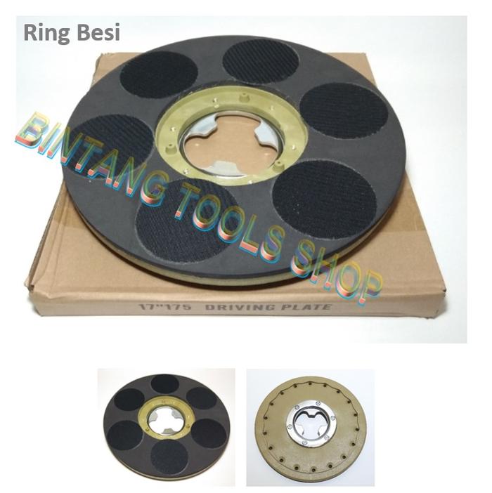 Gambar Pad Holder For Diamond Pad Polisher Lantai Krisbow Multipro Nilfisk - Ring Besi dari BINTANG TOOLS SHOP undefined Tokopedia