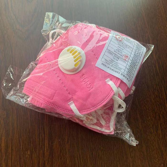 Gambar Masker KN95 RESPIRATOR 3D Masker N95 Masker KN 95 Masker FILTER KATUP - 1PACK 10 PINK dari Mix acc88 undefined Tokopedia