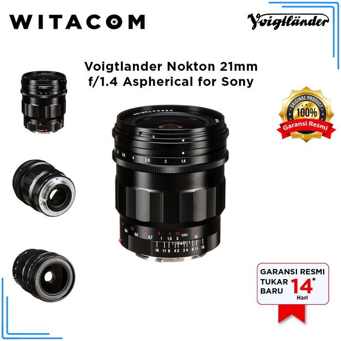 Voigtlander 21mm F14 Nokton Aspherical Lens For Sony E Mount
