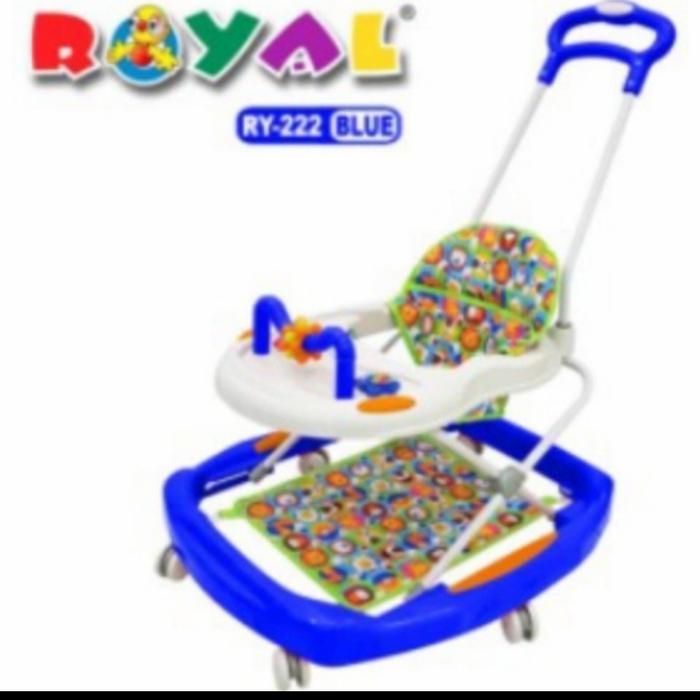 Gambar baby walker royal 222 mainan bayi - Biru dari mitra usaha bike undefined Tokopedia