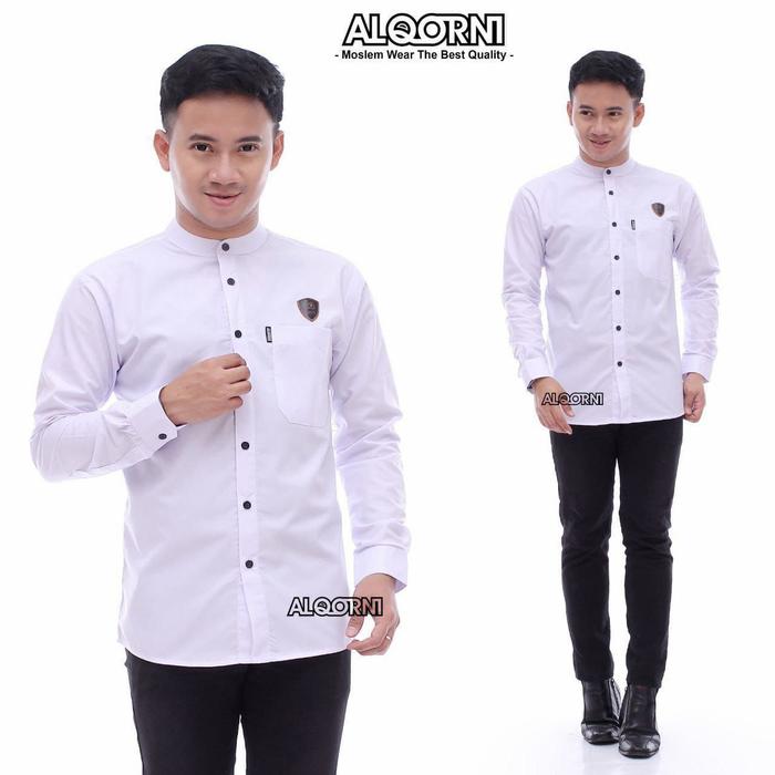 Gambar baju koko hadroh azzahir gus azmi bahan adem nyerap keringat - kode 001, S dari Fata Collection 75 undefined Tokopedia