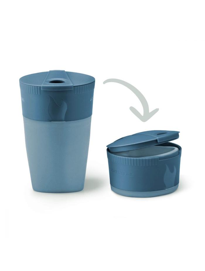 Gambar Gelas Lipat Light My Fire Pack Up Cup BIO 260 mL - Hazyblue dari Kayak Outdoor undefined Tokopedia
