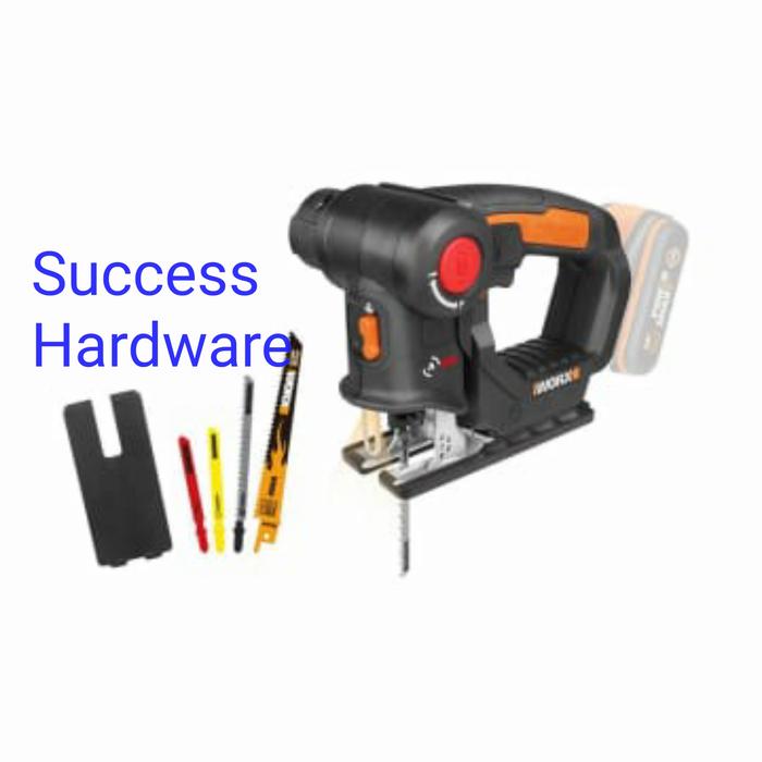 Jual WORX MESIN GERGAJI JIGSAW 20V WX550 CORDLESS TRI-CUT SAW 50MM