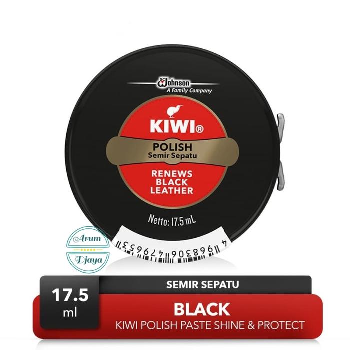 Gambar Kiwi Semir Sepatu Hitam - Kiwi Paste SP Shoe Polish Kulit Black 17.5mL dari arumdjaya undefined Tokopedia