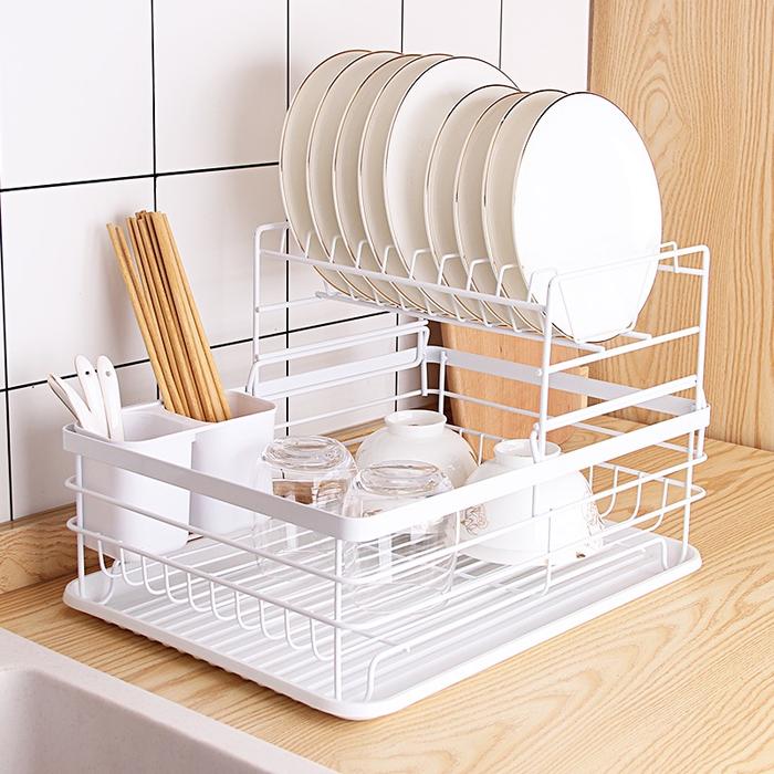 Promo Rak Peniris Piring Material Iron Design Minimalis Dish Dryer