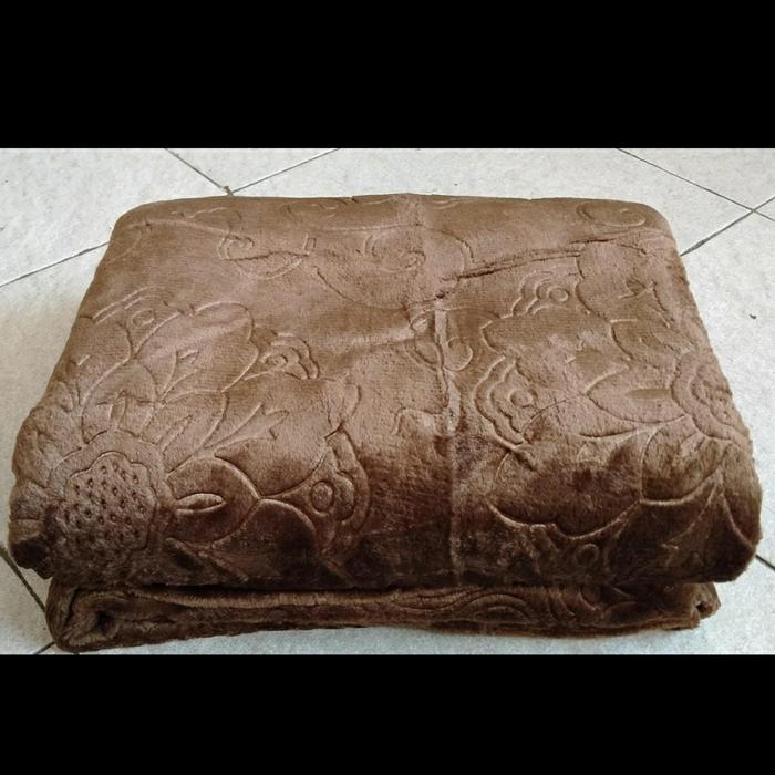 Gambar Selimut Dewasa Mewah Ukuran 180x200 Tebal Halus Lembut - Coklat No. 10 dari Berrbi Shop_NEW undefined Tokopedia