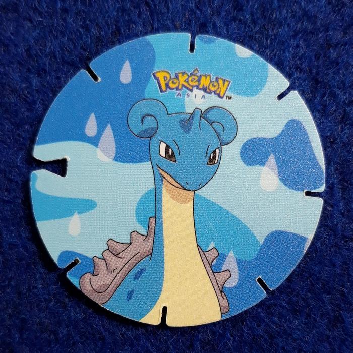 Gambar Part 3 Pokemon Koin Pokecoin Tazoz/tazos/tajoz/tajos Chiki balls - 131 Lapras dari Emmie Marshmallau undefined Tokopedia