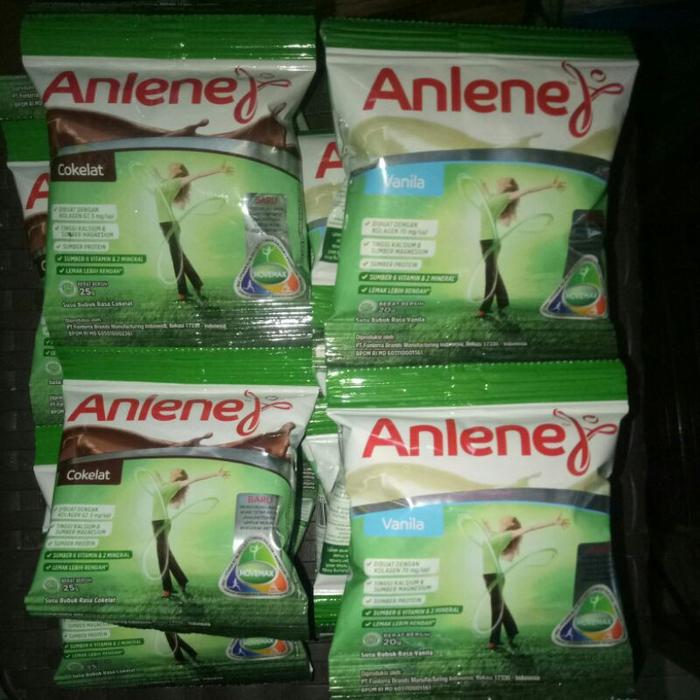 Gambar Susu Anlene actifit Sachet ( ISI 10 SACHET ) susu tinggi kalsium untuk remaja hingga lansia - Vanila dari Anwi undefined Tokopedia
