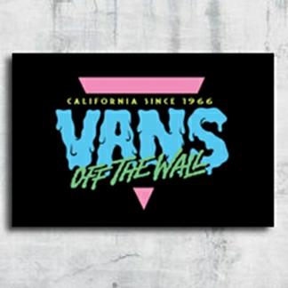 Jual Poster Hiasan Dinding Vans 1966 Bogor Fide Brand