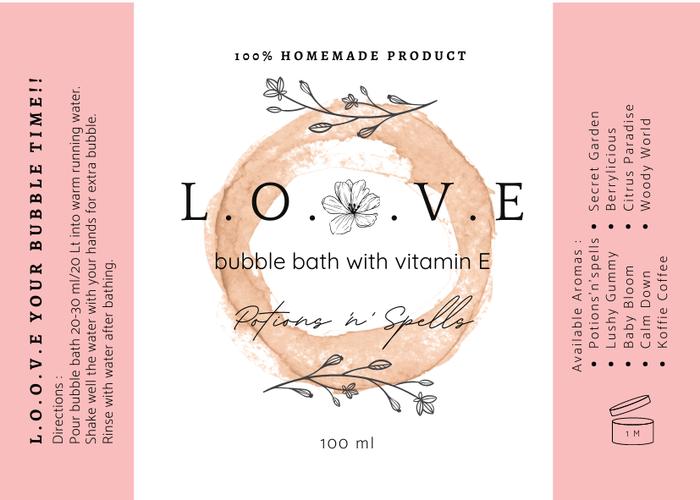 Gambar Bubble Bath 200 ml - PotionsnSpells dari Loove Store undefined Tokopedia