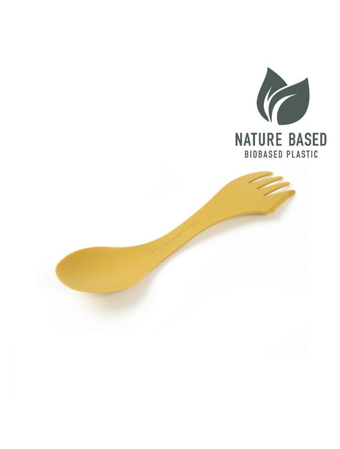 Gambar Sendok Garpu Outdoor Light My Fire Spork Original BIO - Mustyyellow dari Kayak Outdoor undefined Tokopedia