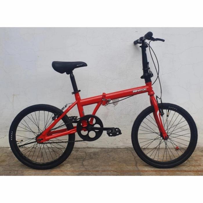 Senator Jual Folding Bike Jual Sepeda Lipat Senator 20 Inch Single