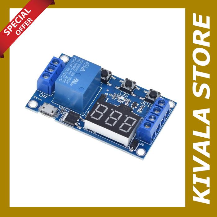 Delay timer 5-36V led display Off On Cycle Switch Control