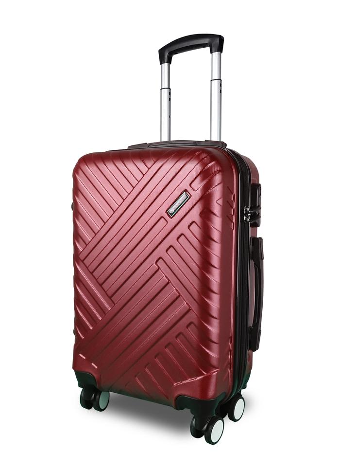 Gambar Koper Hardcase Polo Milano 28 Inch 728171 GARANSI PART - Maroon dari Polo Milano undefined Tokopedia