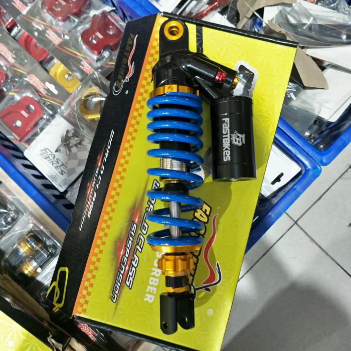 Gambar SHOCKBREAKER TABUNG FASTBIKES FB 73-310 MOTOR MATIC MIO BEAT LEXI 310 - Biru, 310 dari Infinity Automotive undefined Tokopedia