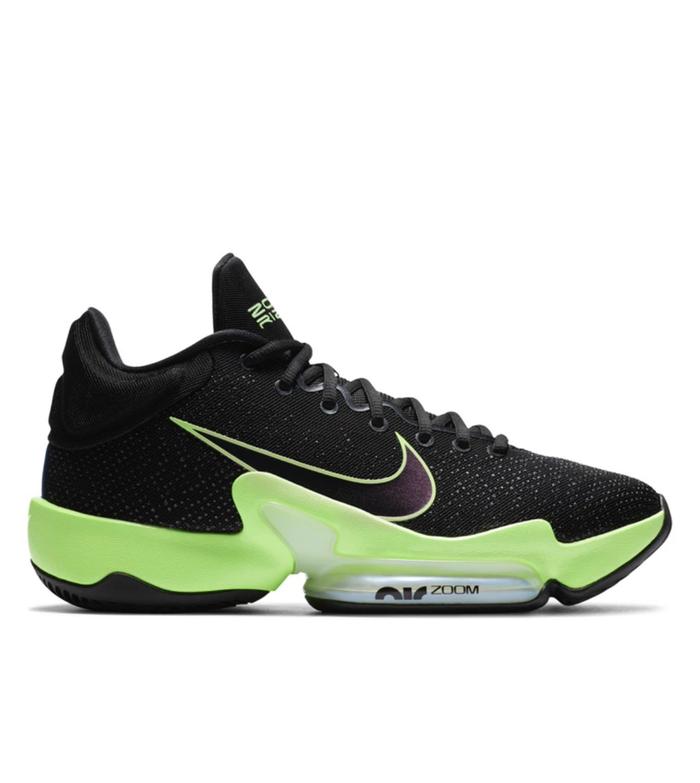 Jual Sepatu Basket Nike Zoom Rize Black Blue Lime Blast Original
