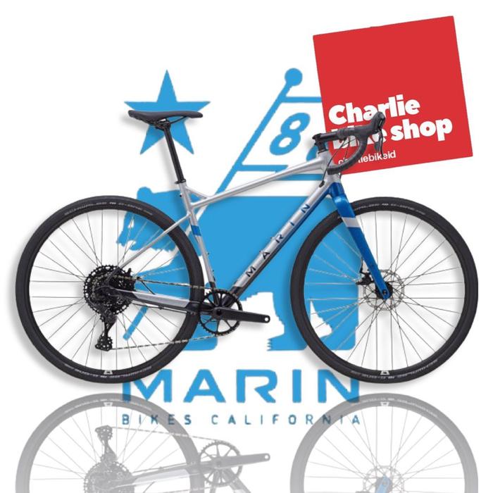 Fullbike Gravel Bike Marin Gestalt X10 2021 Silver 52