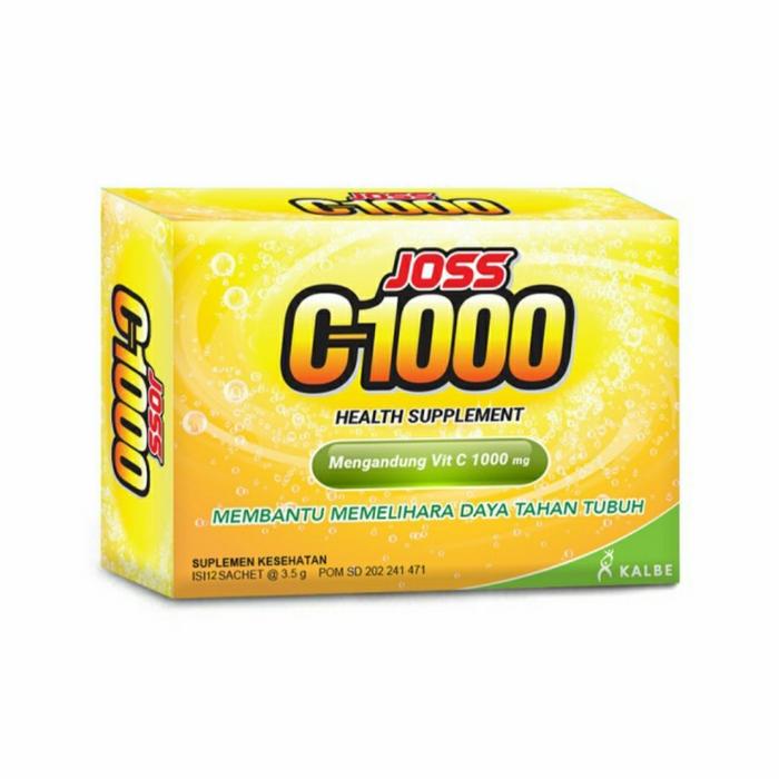 Gambar Joss C 1000 vitamin C (12sachet) dari D&Zstore undefined Tokopedia