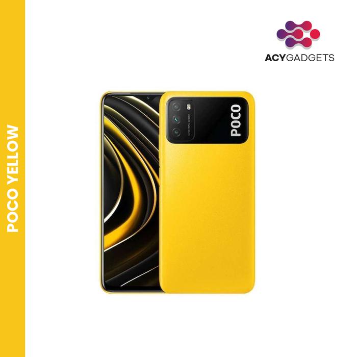 Gambar XIAOMI POCO M3 6/128GB GARANSI RESMI TAM - Poco Yellow dari ACY Gadget Official undefined Tokopedia