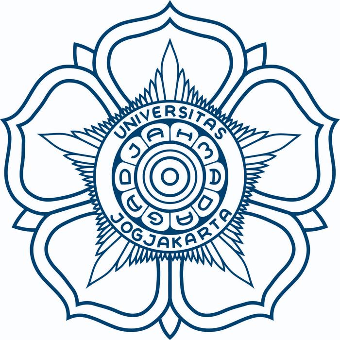 Gambar Stiker transparan logo UGM - Biru dari alpukat Home undefined Tokopedia