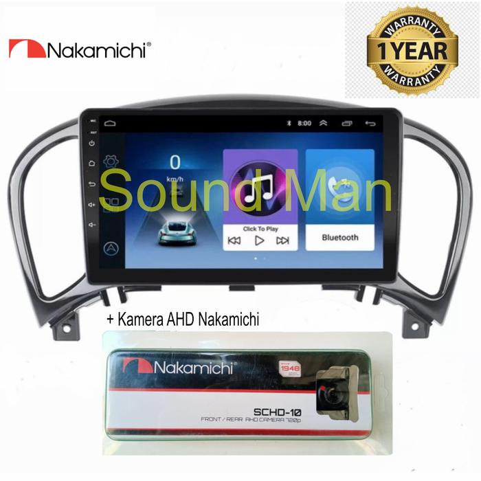Gambar Head Unit Android JUKE 2010-2018 Nakamichi NA-3102i 9 inch 2/32GB - HU + kamera ahd dari SoundMan ID undefined Tokopedia